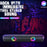 T-WOLF B320 Bluetooth-compatible Speaker Stereo Dual Drivers with 7 RGB Modes Support TF/USB/FM for Smartphone, PC - Black - 6