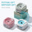 JN158 Retro Vinyl Record Player Bluetooth-compatible Speaker Portable Atmosphere Projection Lamp - White - 6