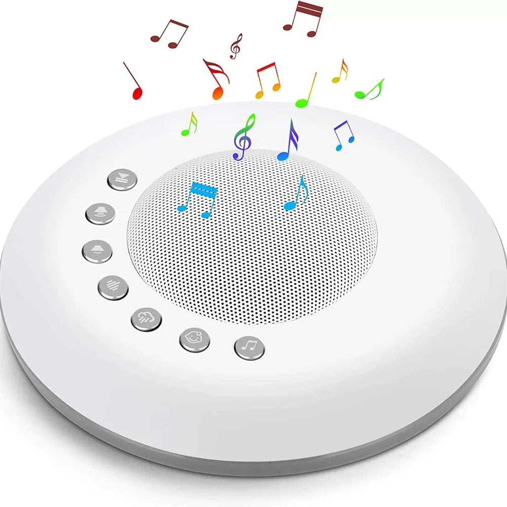 081 Smart White Noise Sound Machine 30 Volume Settings Sleep Aid with Timer Function for Adult / Children - 1