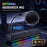 ONIKUMA L13 Wired Desktop Speaker with RGB Lighting Bluetooth-compatible 5.4 Gaming Subwoofer - Black - 6
