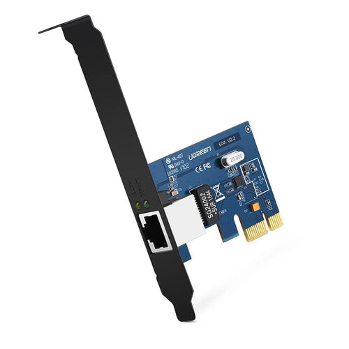 UGREEN Gigabit Ethernet PCI Express PCI-E Network Card RJ45 LAN Adapter Converter Network Controller for Desktop - 1