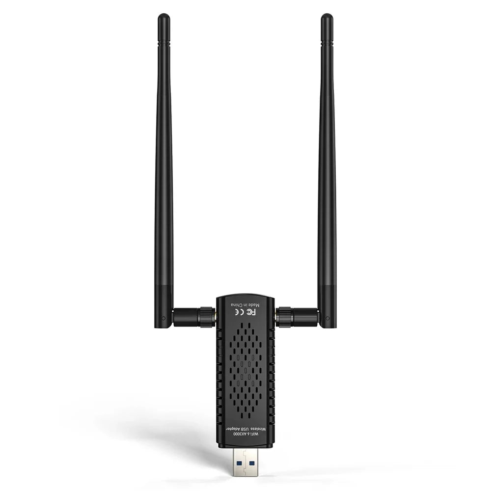 EDUP EP-AX1672 AX3000 USB 3.0 WiFi 6E Network Adapter 2.4GHz / 5GHz / 6GHz MTK7921AU Chipset Network Connector - 2