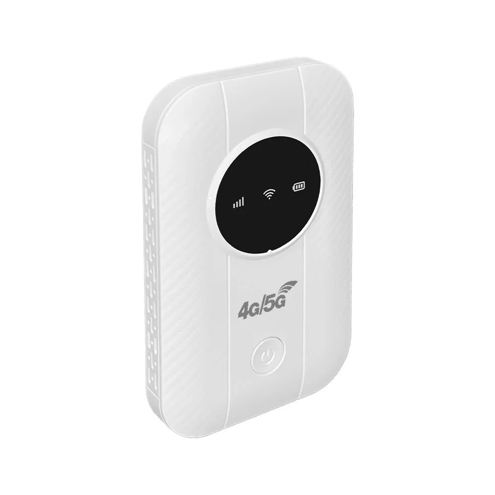 4G Portable Mobile WiFi Hotspot Pocket Router 150Mbps Wireless Modem with SIM Card Slot - White / European Version - 2