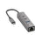 4 in 1 Gigabit Ethernet Adapter 1000 Mbps LAN USB 3.0 Data Transfer PD 100W Charging Type C Hub - 1