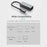0352B 1000Mbps Type-C to RJ45 Lan Adapter Ethernet Network Card with LED Indicator - Grey - 6