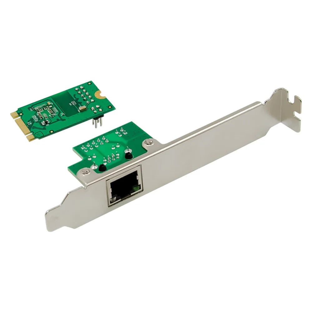 M.2 RTL8111F Adaptive Gigabit Single Port Ethernet Card GbE RJ45 Gigabit Industrial Network Card - 4