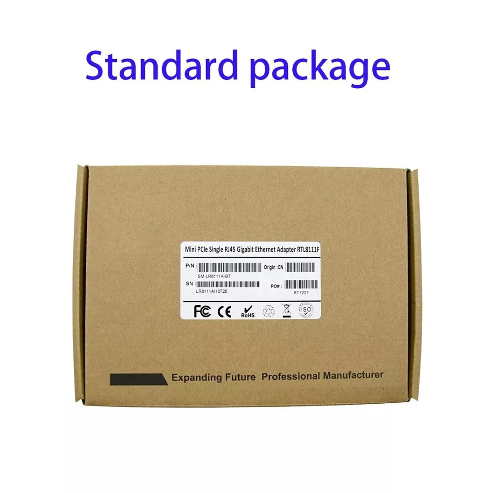 M.2 RTL8111F Adaptive Gigabit Single Port Ethernet Card GbE RJ45 Gigabit Industrial Network Card - 7