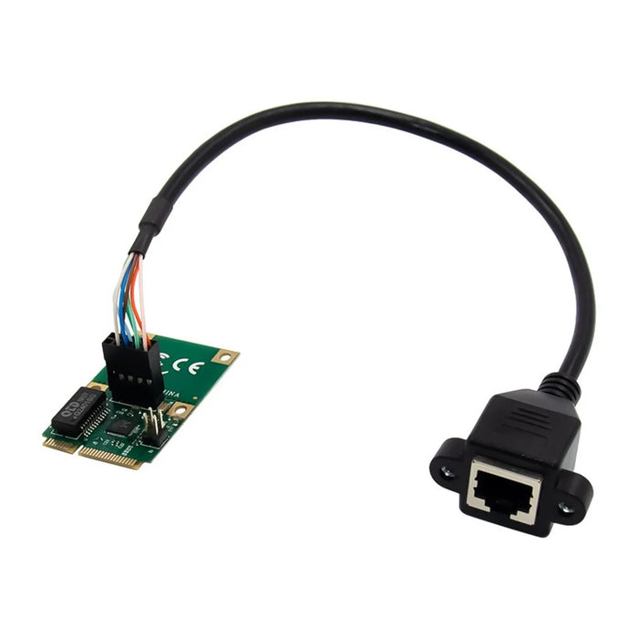 Mini PCIe Gigabit Single Port Network Card Copper Ethernet LAN Adapter Card RTL8111F GbE RJ45 - 3