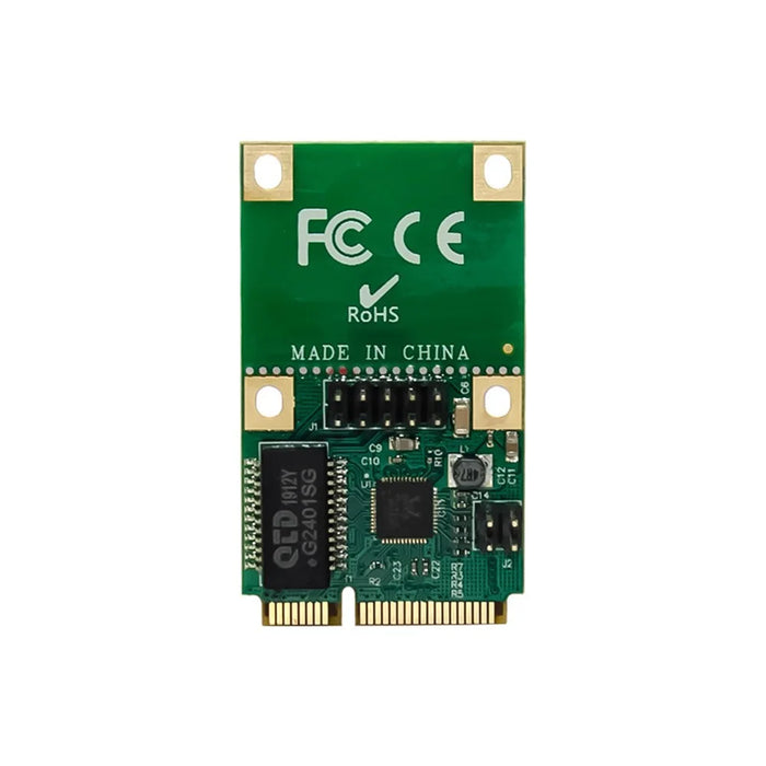 Mini PCIe Gigabit Single Port Network Card Copper Ethernet LAN Adapter Card RTL8111F GbE RJ45 - 4