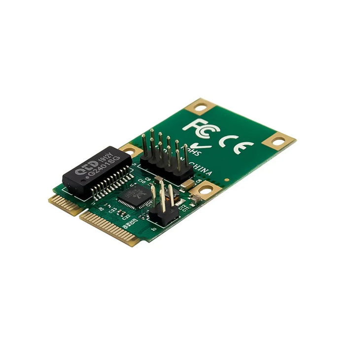 Mini PCIe Gigabit Single Port Network Card Copper Ethernet LAN Adapter Card RTL8111F GbE RJ45 - 5