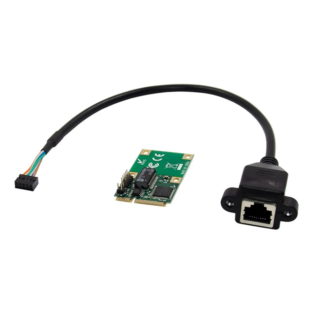 MiniPCIE RJ45 Interface Gigabit Ethernet Server Controller Network Card WGI210AT Adapter - 1