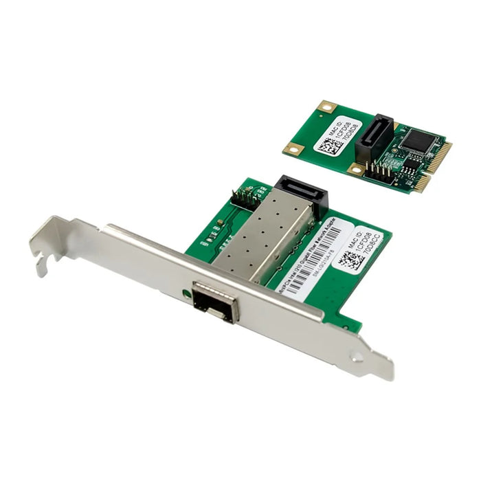 WGI210AS MiniPCIE I210 Gigabit Single-port SFP Server Controller Network Card Adapter - 1