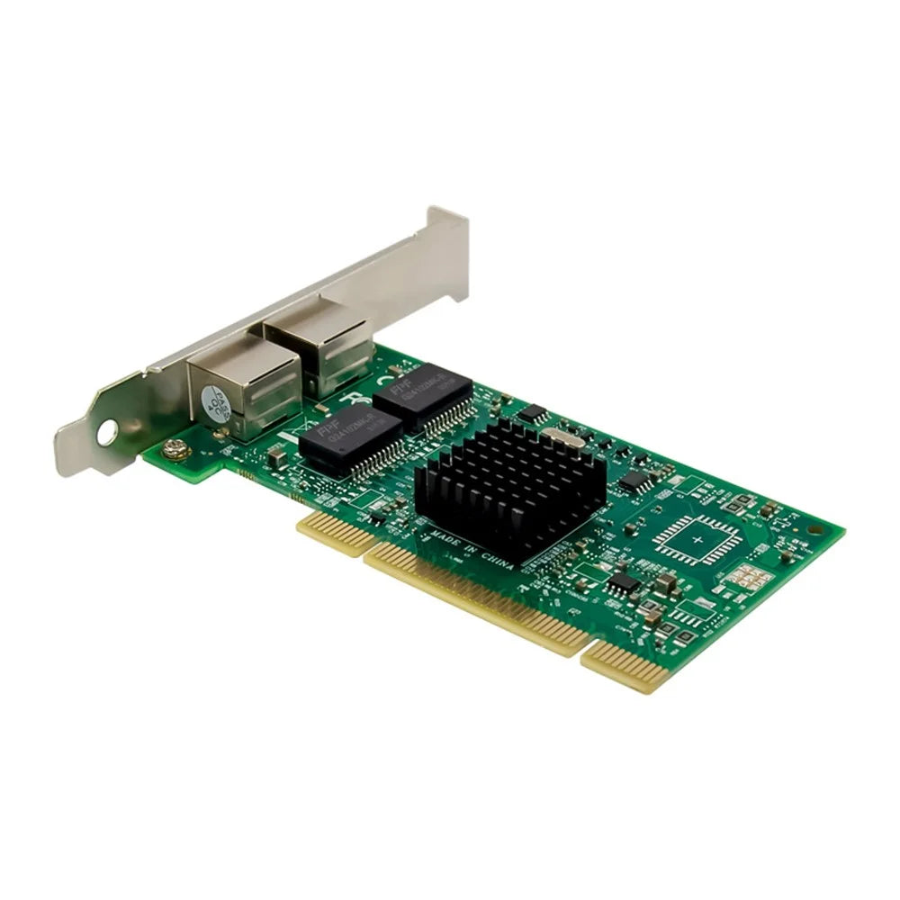 PCI PRO / 1000MT 82546EB Dual RJ45 Port Server Adapter Gigabit Server Network Card Ethernet Controller - 2