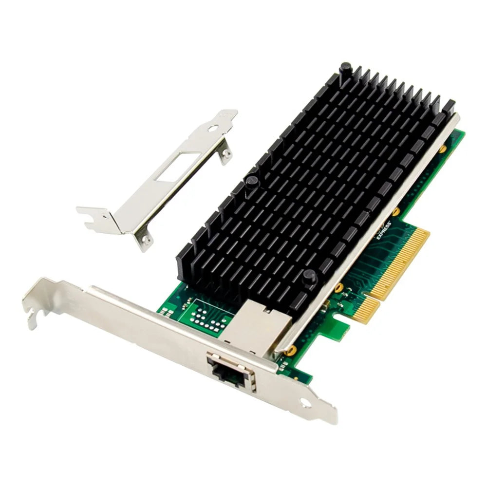PCI-E X8 X540 Ethernet Converged Network Adapter 10-Gigabit Single-port Copper Cable Server Network Card - 1