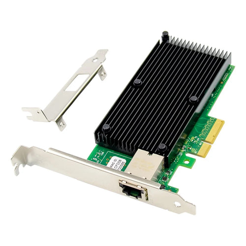 PCI-E X4 RJ45 Single-port Copper Ethernet Converged Network Adapter X550 10-Gigabit Server Network Card - 1