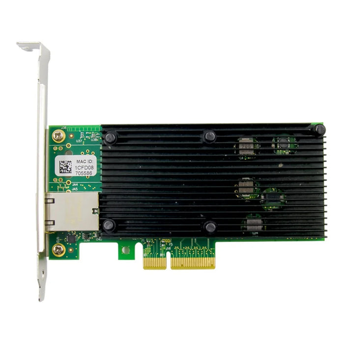 PCI-E X4 RJ45 Single-port Copper Ethernet Converged Network Adapter X550 10-Gigabit Server Network Card - 5
