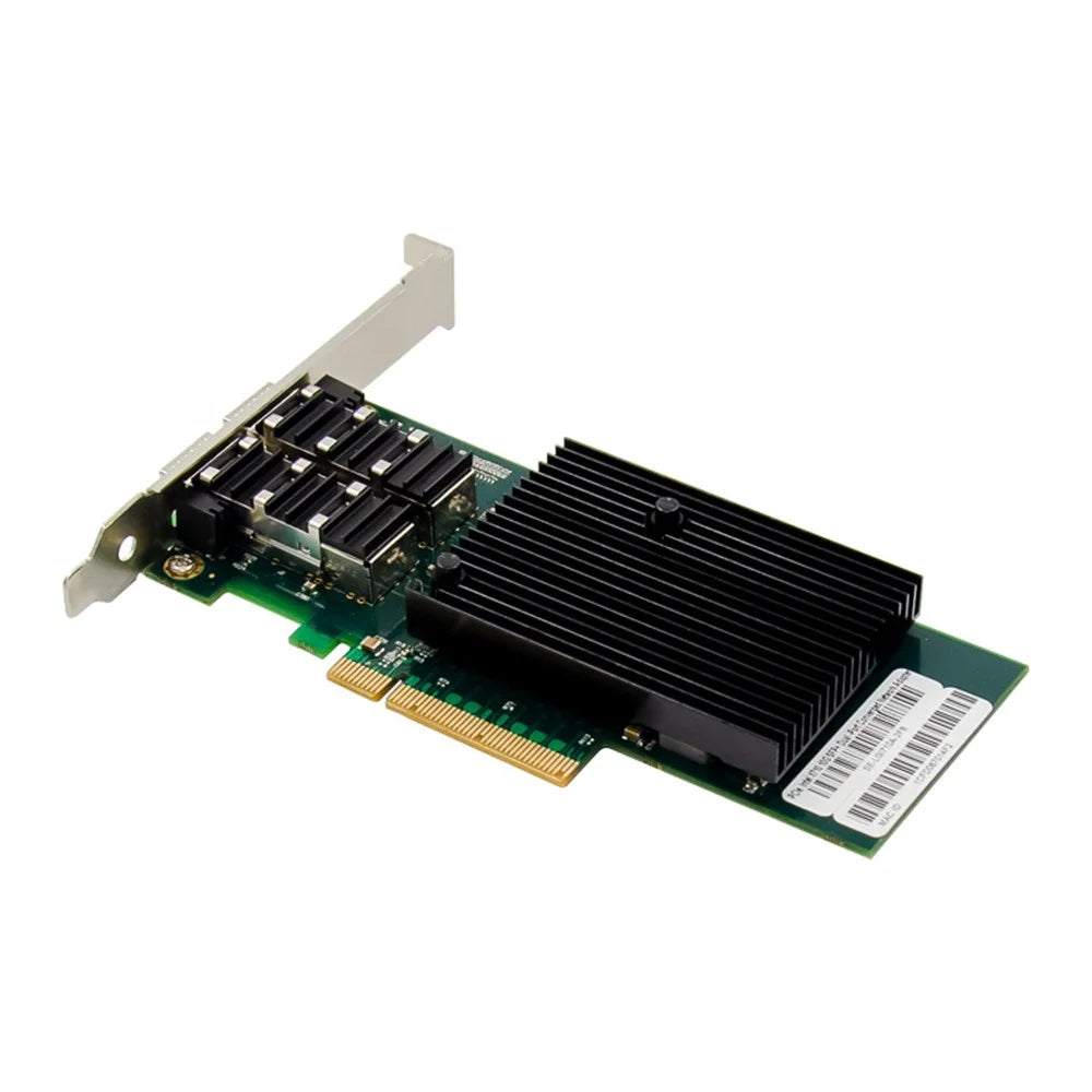 PCI-E X8 10-Gigabit Dual Port SFP+Optical Fiber Network Card X710-DA2 10G Server Adapter - 3