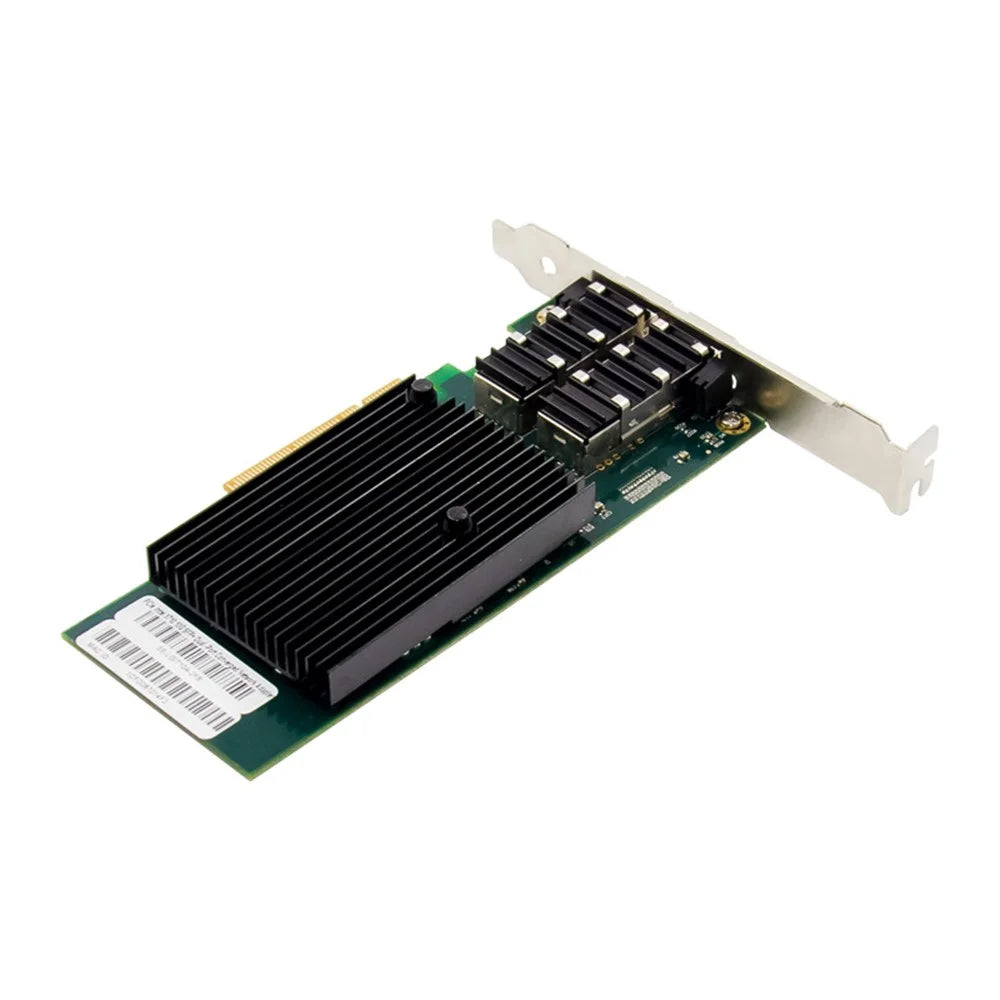 PCI-E X8 10-Gigabit Dual Port SFP+Optical Fiber Network Card X710-DA2 10G Server Adapter - 4