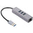USB-A to RJ45 Ethernet+3xUSB 3.0 Ports Adapter USB 3.0 to 10 / 100 / 1000Mbps Network LAN Cable Converter - 1