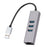 USB-A to RJ45 Ethernet+3xUSB 3.0 Ports Adapter USB 3.0 to 10 / 100 / 1000Mbps Network LAN Cable Converter - 2