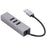 USB-A to RJ45 Ethernet+3xUSB 3.0 Ports Adapter USB 3.0 to 10 / 100 / 1000Mbps Network LAN Cable Converter - 6