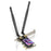 EDUP EP-9658 AX1800M Bluetooth-compatible 5.2 WiFi 6 PCI-E Network Card 2.4GHz / 5.8GHz Dual Band Network Card for Computer - 1