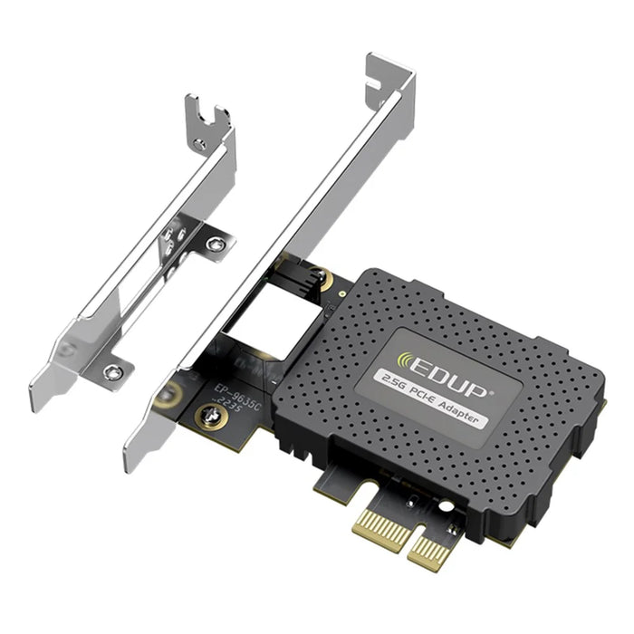 EDUP EP-9635C PCI-E Express Network Adapter RJ45 Port 2.5Gbps / 1Gbps / 100Mbps Ethernet Network Card - 1