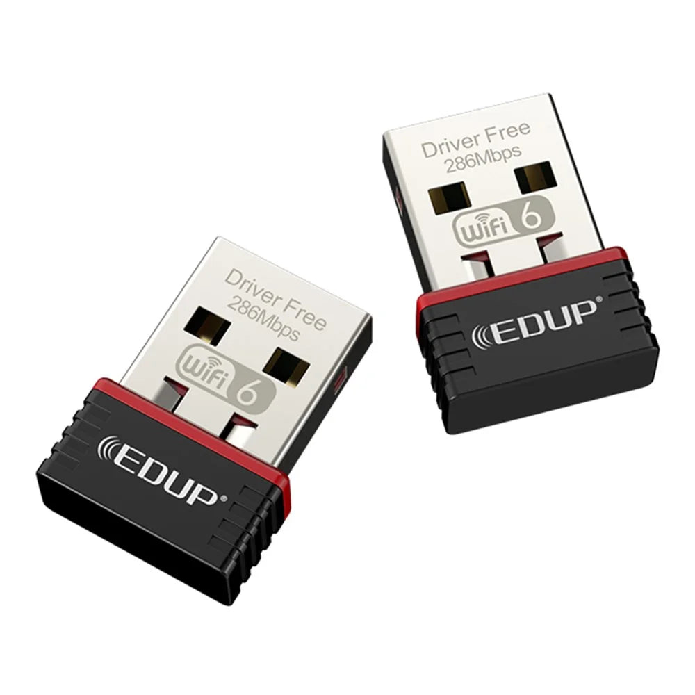 EDUP EP-AX300 286Mbps WiFi 6 Driver-Free Network Card USB 802.11AX USB Wireless Nano Adapter - 4