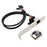 TXA079 Mini PCI-E Network Card Wired 1000Mbps Gigabit Ethernet Adapter for Desktop Computer - 2