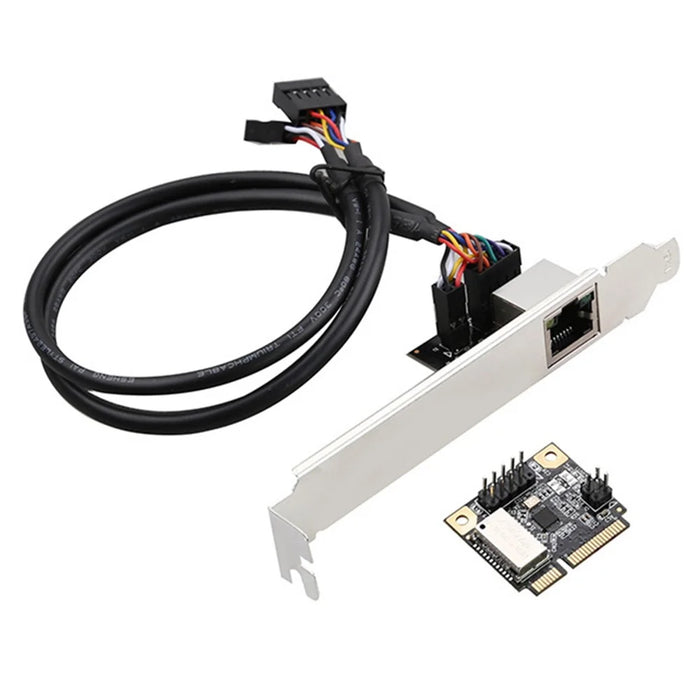 TXA079 Mini PCI-E Network Card Wired 1000Mbps Gigabit Ethernet Adapter for Desktop Computer - 2