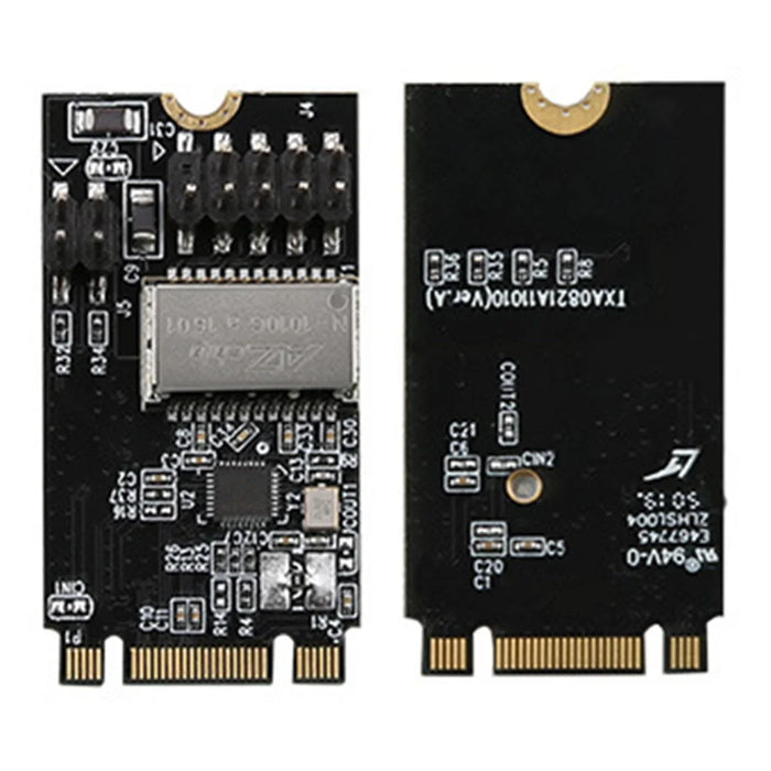 TXA082 RTL8111H 1000M M.2 (B-Key M-Key) to PCI-E Gigabit Network Card for Desktop PC - 3