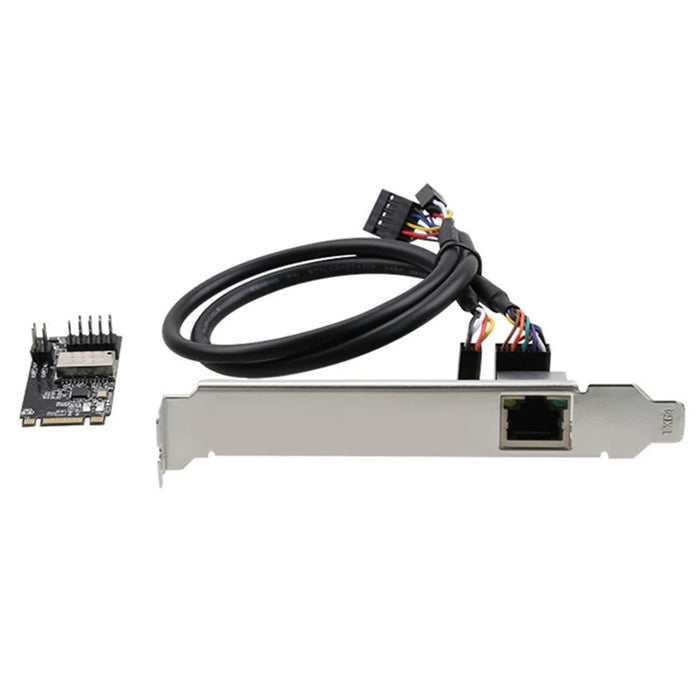 TXA082 RTL8111H 1000M M.2 (B-Key M-Key) to PCI-E Gigabit Network Card for Desktop PC - 4