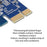 TXA059 Realtek RTL8111E Network Card Desktop PC 1000Mbps PCIE Gigabit Network Card - 4