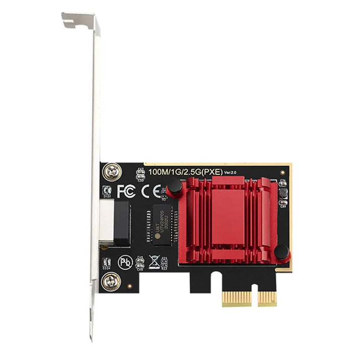 TXA092 Network Card Computer Gaming 2.5G Gigabit Ethernet Adapter Supports ROS, Esxi, PXE Boot - 1
