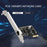 TXA104 100Mbps PCI-E Network Card with RTL8106 PCI-E X1 Wired Network Adapter - 2