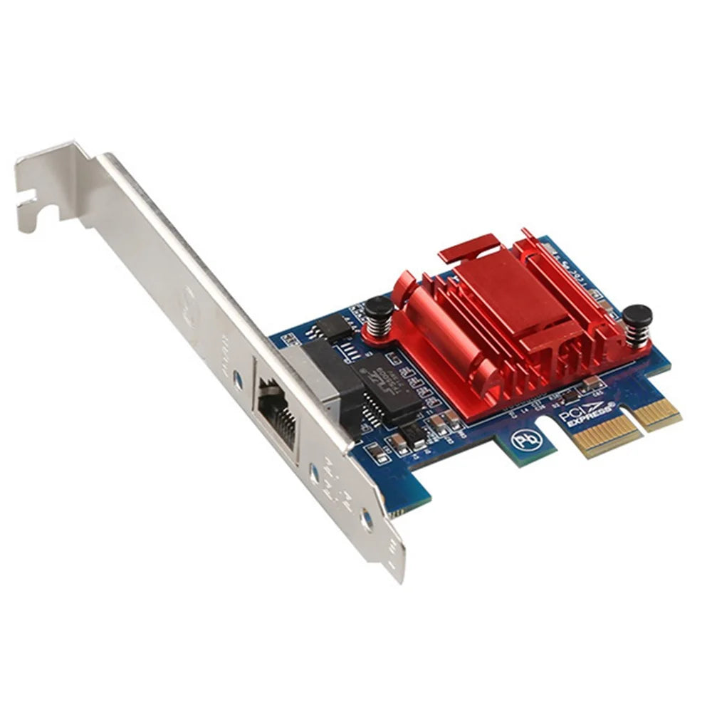 TXA107 Desktop PC Network Card 1000Mbps RJ45 PCIE 1x Gigabit Network Card Support ROS Esxi - 1