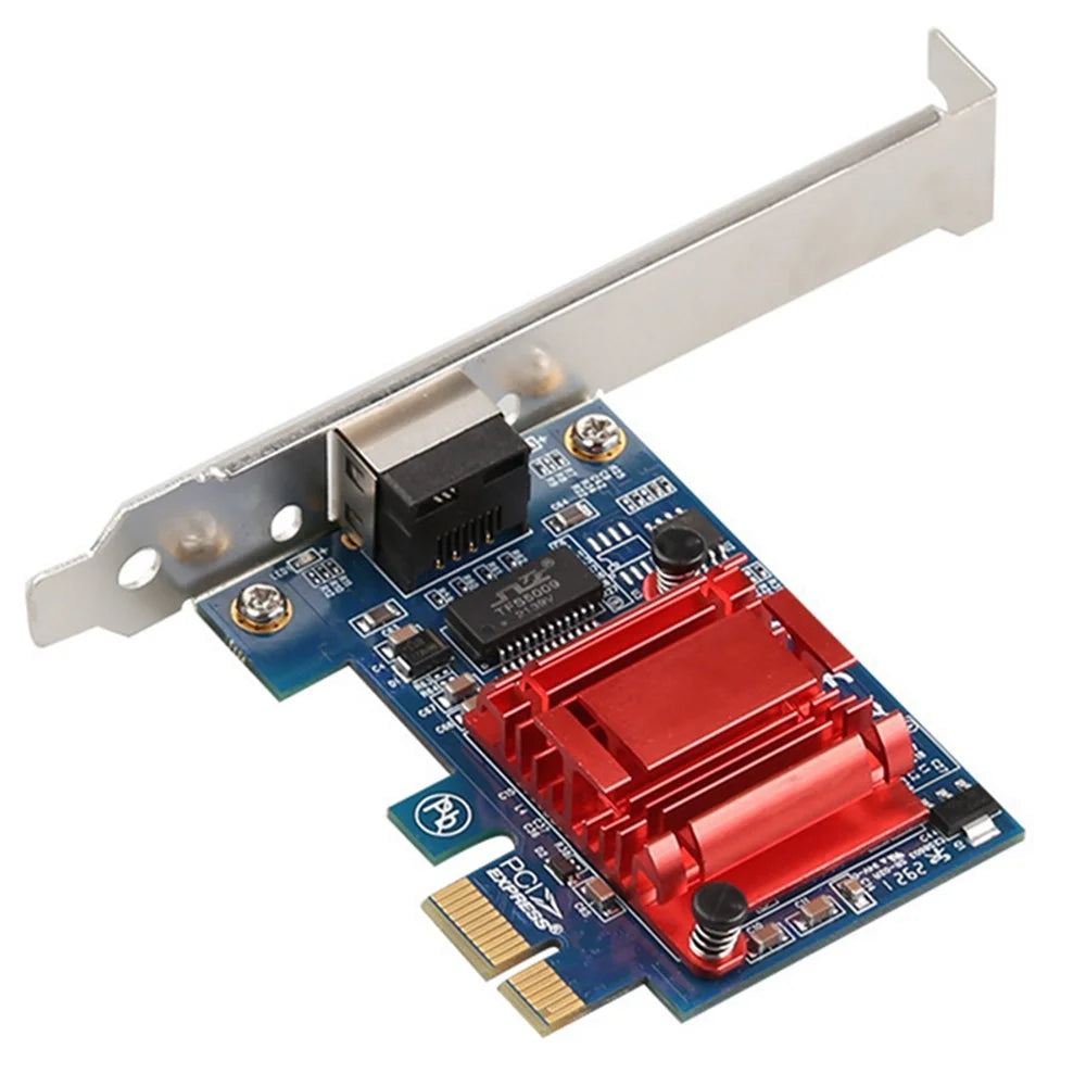 TXA107 Desktop PC Network Card 1000Mbps RJ45 PCIE 1x Gigabit Network Card Support ROS Esxi - 4