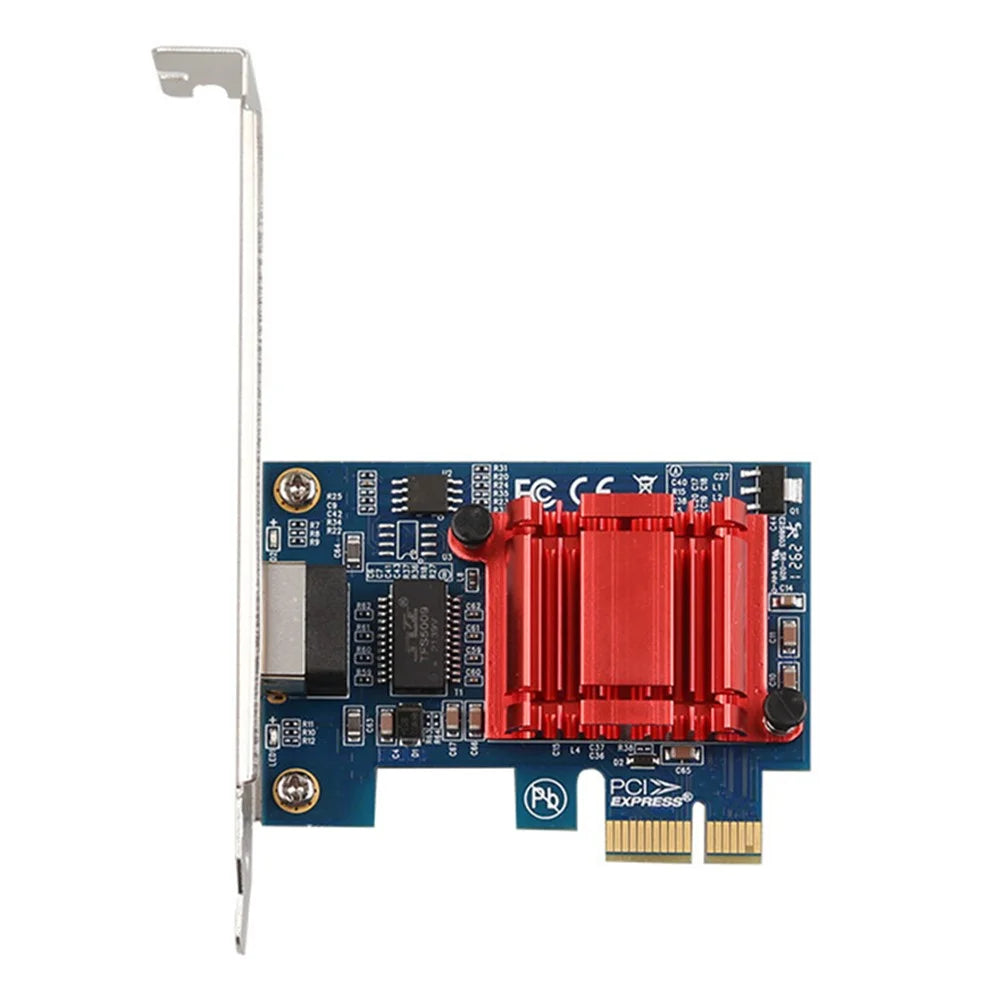 TXA107 Desktop PC Network Card 1000Mbps RJ45 PCIE 1x Gigabit Network Card Support ROS Esxi - 6