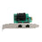 TXA108 Dual RJ45 Port Intel 82571 Chip Gigabit PCIe1X Server Network Card Adapter - 2