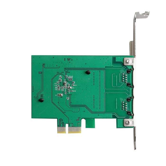TXA108 Dual RJ45 Port Intel 82571 Chip Gigabit PCIe1X Server Network Card Adapter - 4