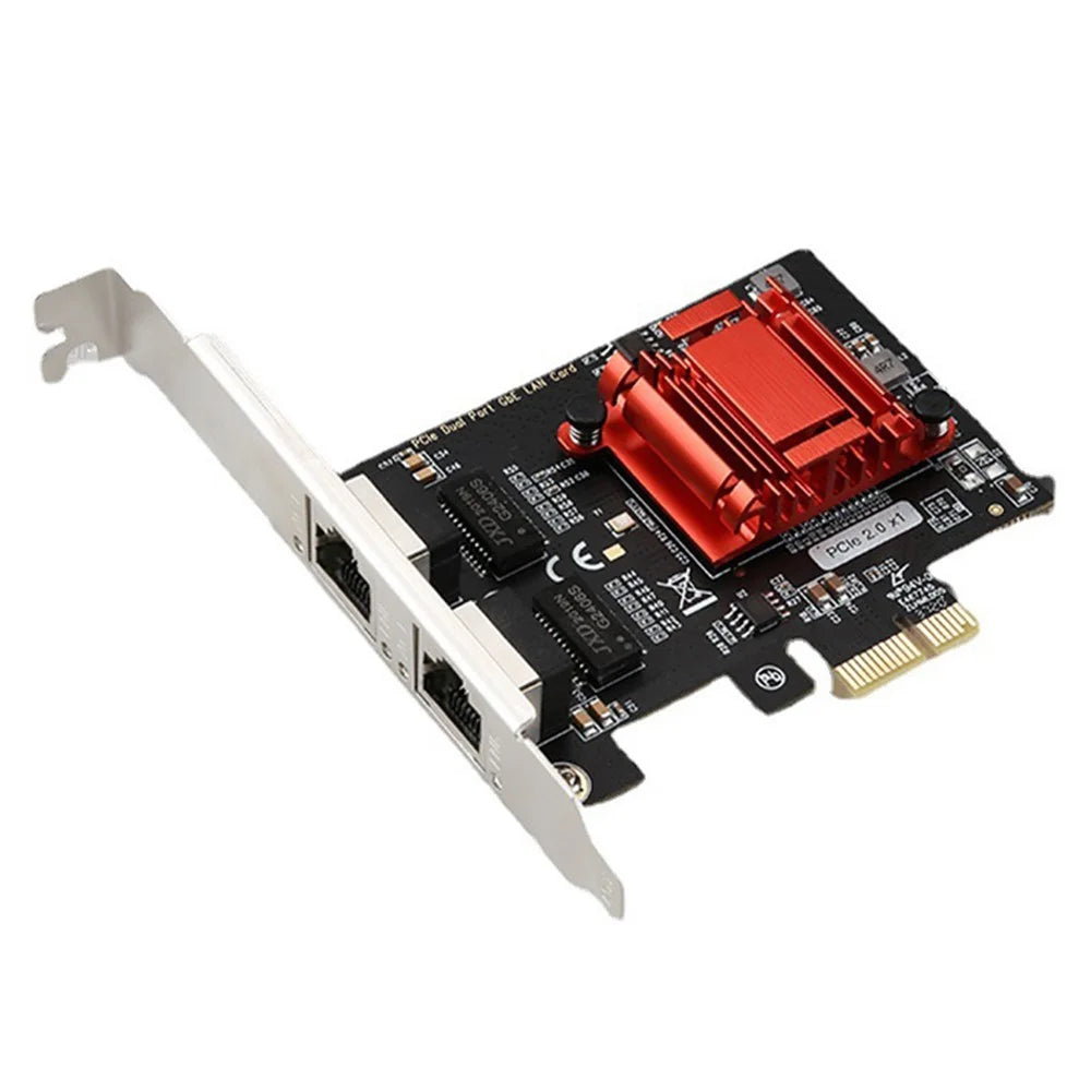 TXA094 For Desktop PC Dual RJ45 Port Intel 82575&6 Chip Gigabit Pcie Server Network Card - 1