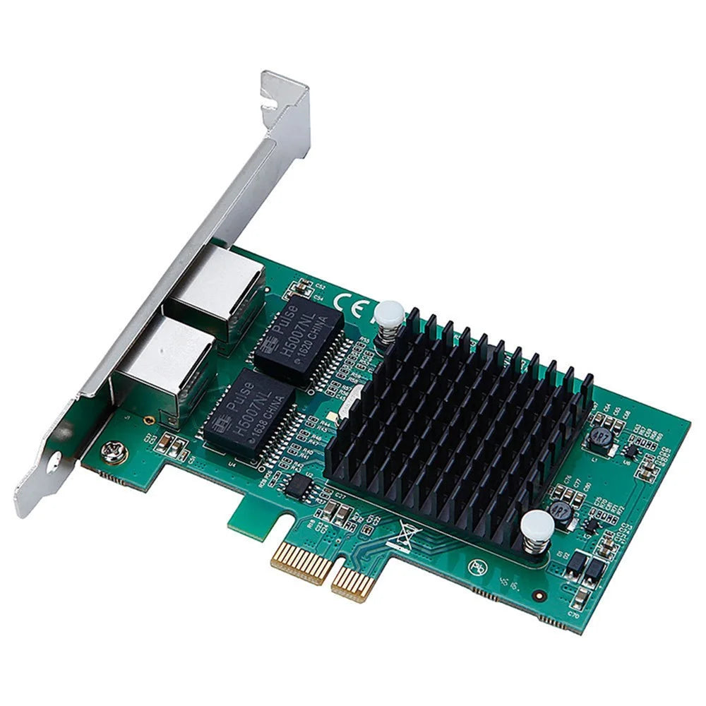 TXA020 Intel 82575EB Chip Pcie Gigabit Dual Port Network Card with Long and Short Baffle - 4