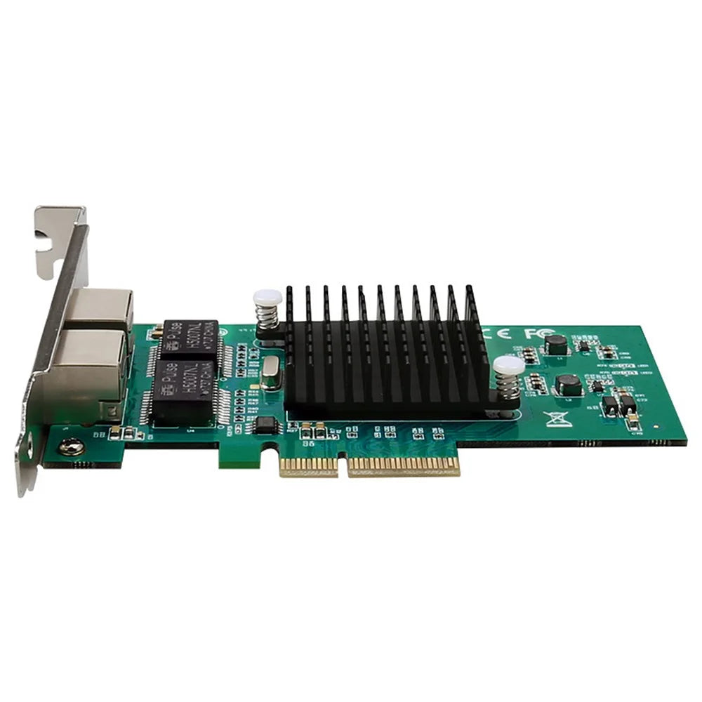TXA030 Intel 82576 Desktop PC Dual RJ45 Port Network Card 1000Mbps PCI-E X4 Gigabit Network Card - 3