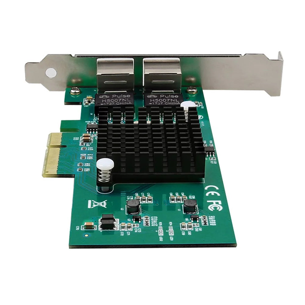 TXA030 Intel 82576 Desktop PC Dual RJ45 Port Network Card 1000Mbps PCI-E X4 Gigabit Network Card - 4
