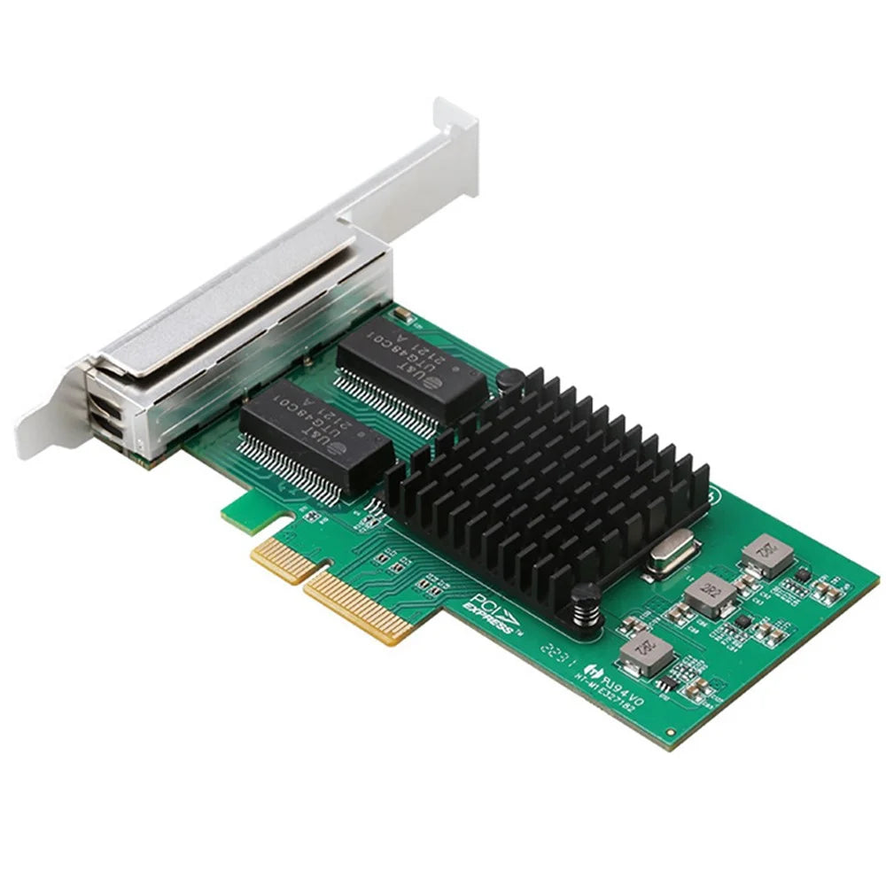 TXA034 PCI-E 4X 1G 4-Port Gigabit Ethernet Adapter Network Card I350-T4 PCI Express Network Tool - 4