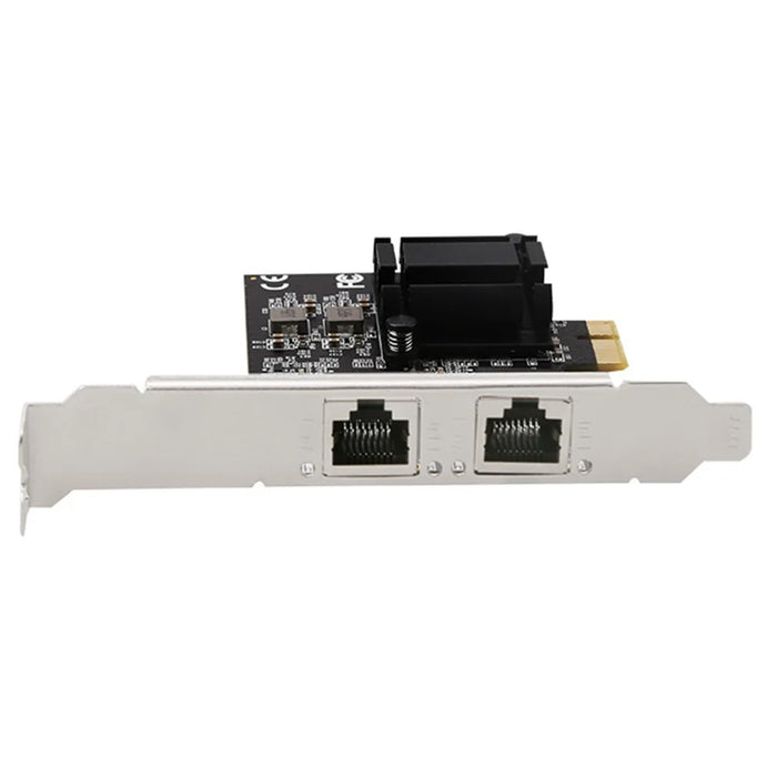 TXA192 Desktop PC Dual RJ45 Port 2500Mbps Network Card PCI-E X1 2.5G Network Card, Support ROS Esxi - 4