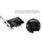 TXA192 Desktop PC Dual RJ45 Port 2500Mbps Network Card PCI-E X1 2.5G Network Card, Support ROS Esxi - 6
