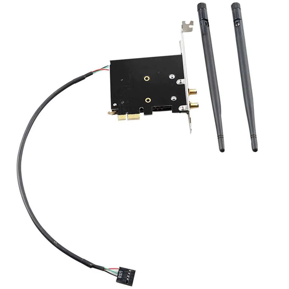 TXB098 Mini PCI-E to Desktop PCI-E Adapter Card Mini PCIE Adapter for Notebook WiFi Network Card - 3