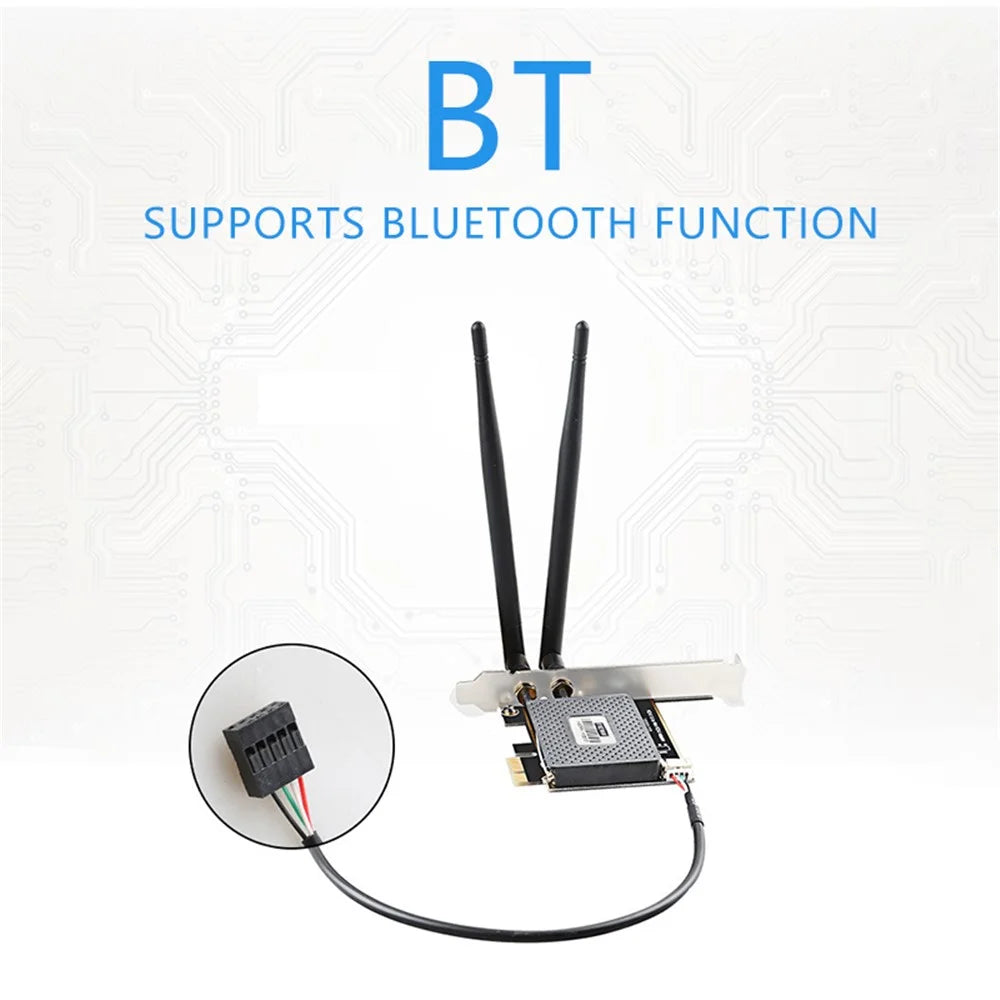TXB098 Mini PCI-E to Desktop PCI-E Adapter Card Mini PCIE Adapter for Notebook WiFi Network Card - 5