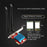 TXB111 PCIE-1X to M.2 NGFF-Ekey Adapter Card Support Bluetooth-compatible Expansion Card - 6